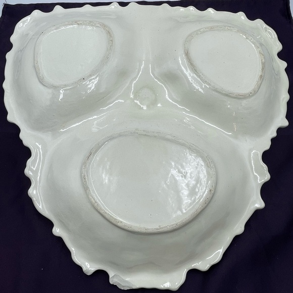 Ardalt Lenwile China:Hand Painted Grapes Leaves Divided Serving Platter w/Handle - Picture 12 of 16